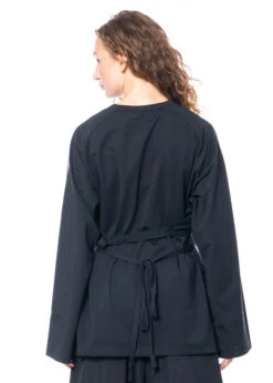 Adidas Y-3, Langarmshirt Mit Binde-Detail IQ2190 -Kleider Geschaft iq2190 11