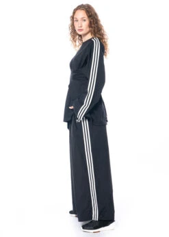 Adidas Y-3, Langarmshirt Mit Binde-Detail IQ2190 -Kleider Geschaft iq2190 16