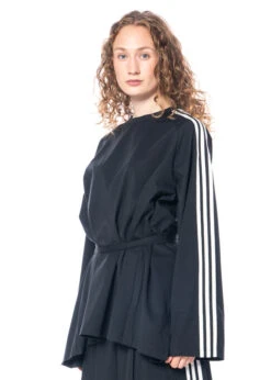 Adidas Y-3, Langarmshirt Mit Binde-Detail IQ2190 -Kleider Geschaft iq2190 3