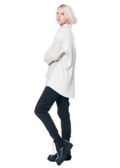 Annette Görtz, Oversize Bluse Irvin Mit Strickelementen -Kleider Geschaft irvin 40dune s 2