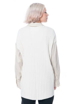 Annette Görtz, Oversize Bluse Irvin Mit Strickelementen -Kleider Geschaft irvin 40dune s