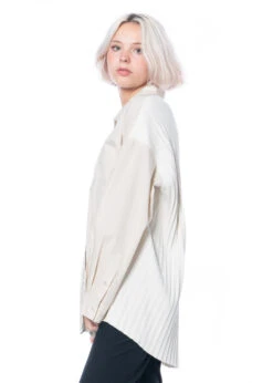 Annette Görtz, Oversize Bluse Irvin Mit Strickelementen -Kleider Geschaft irvin 40dune s 4