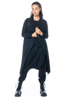 Studiob3, Maßgeschneidertes Gilet Isleen -Kleider Geschaft isleen black m 12