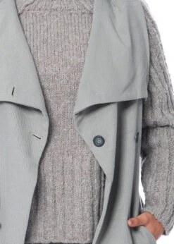 Studiob3, Maßgeschneidertes Gilet Isleen -Kleider Geschaft isleen grey m 6