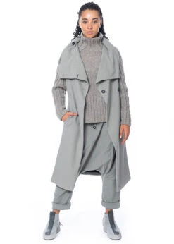 Studiob3, Maßgeschneidertes Gilet Isleen -Kleider Geschaft isleen grey m 9