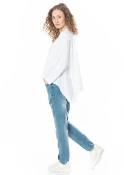 PLUSLAVIE PLÜ, Destroyed Jeans MY USED JEANS -Kleider Geschaft jeans1021 s light b shirt 5015 15