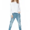 PLUSLAVIE PLÜ, Destroyed Jeans MY USED JEANS -Kleider Geschaft jeans1021 s light b shirt 5015 4