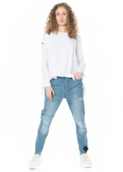 PLUSLAVIE PLÜ, Destroyed Jeans MY USED JEANS