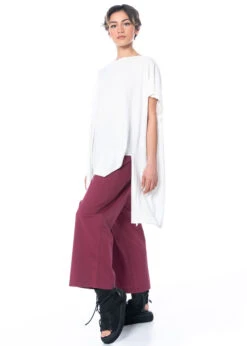 Knit Knit, Sommerliche Tunika Mit Längerem Rücken -Kleider Geschaft jel 57 gr. s bianco 3