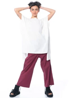 Knit Knit, Sommerliche Tunika Mit Längerem Rücken -Kleider Geschaft jel 57 gr. s bianco 8