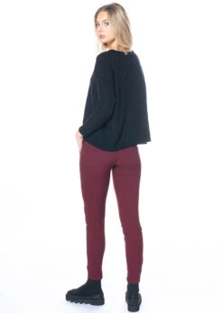 MINX, Hose Jula Mit Seitentaschen -Kleider Geschaft jula dark berry 3