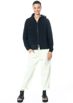 Annette Görtz, Leichte Sommerhose Jule Aus Baumwoll-Leinen-Gemisch -Kleider Geschaft jule 30 lime ganz