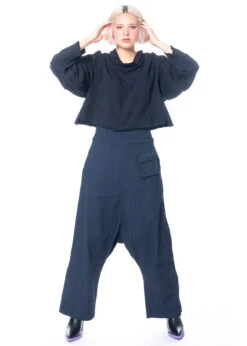 RUNDHOLZ DIP, Bequeme High-Waist-Hose Aus Edlem Baumwollgemisch 2232120101 -Kleider Geschaft juli muss nur in 2120101 einmal hochgeladen related 2320502werden