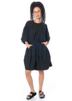 JNBY, Kurzer Jumpsuit Mit Taillierung In Schwarz -Kleider Geschaft jumpsuit001 5
