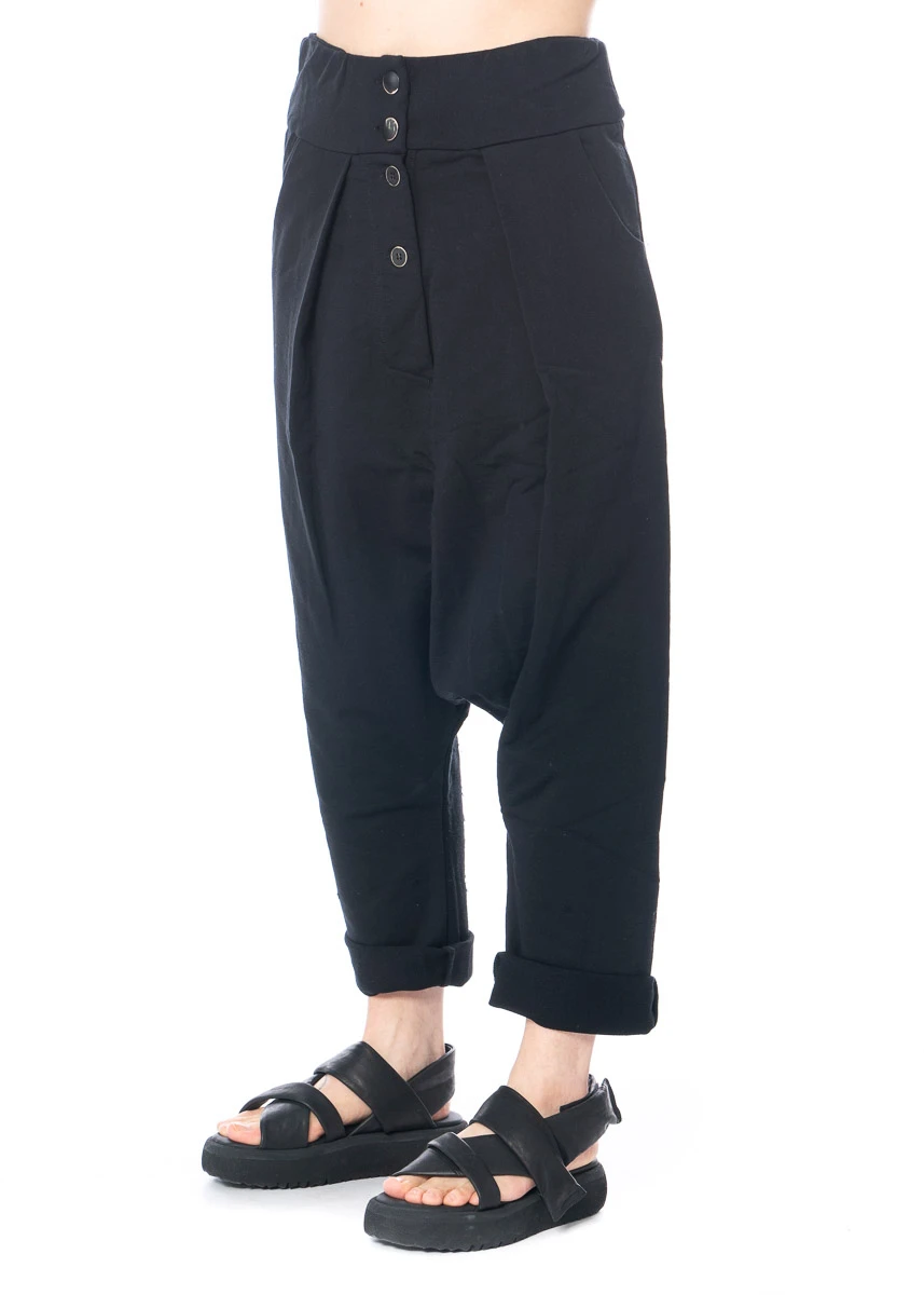 Studiob3, Basic Hose Mit Tiefem Schritt Kaspiaan 6 Studiob3, Basic Hose Mit Tiefem Schritt Kaspiaan – Bild 4