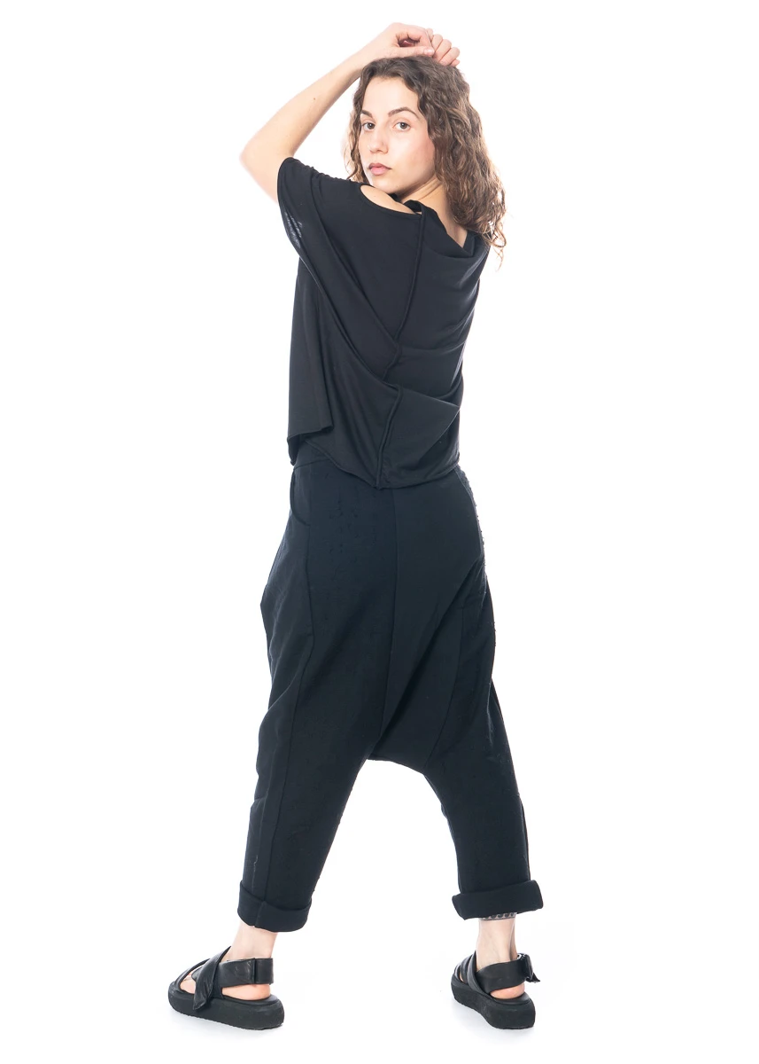 Studiob3, Basic Hose Mit Tiefem Schritt Kaspiaan 8 Studiob3, Basic Hose Mit Tiefem Schritt Kaspiaan – Bild 6