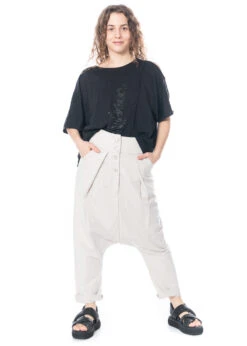 Studiob3, Basic Hose Mit Tiefem Schritt Kaspiaan 19 Studiob3, Basic Hose Mit Tiefem Schritt Kaspiaan -Kleider Geschaft kaspiaan tofu 36 38 2