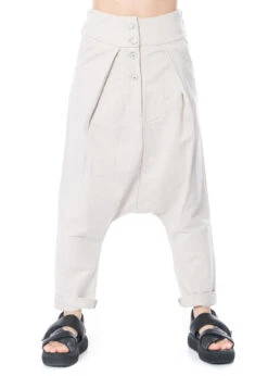 Studiob3, Basic Hose Mit Tiefem Schritt Kaspiaan 20 Studiob3, Basic Hose Mit Tiefem Schritt Kaspiaan -Kleider Geschaft kaspiaan tofu 36 38 3