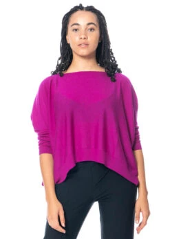 Knit Knit, Abgerundeter Langer Pullover