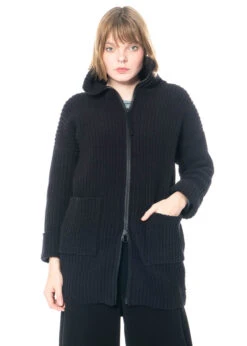 Annette Görtz, Weite Strickjacke Lilit Mit Hochabschließenden Kragen -Kleider Geschaft lilit 1