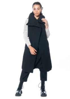 Studiob3, Pufferweste Lorana -Kleider Geschaft lorana black m 3