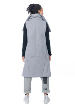 Studiob3, Pufferweste Lorana -Kleider Geschaft lorana grey m 2