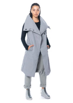 Studiob3, Pufferweste Lorana -Kleider Geschaft lorana grey m