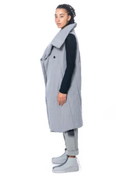 Studiob3, Pufferweste Lorana -Kleider Geschaft lorana grey m 3