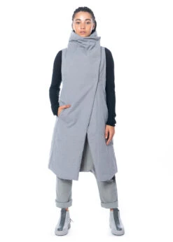 Studiob3, Pufferweste Lorana -Kleider Geschaft lorana grey m 5