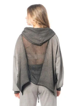 LA HAINE INSIDE US, Kurzer Pullover Mit Verwaschenem Farbverlauf 4V LW573 -Kleider Geschaft lw573 m 6