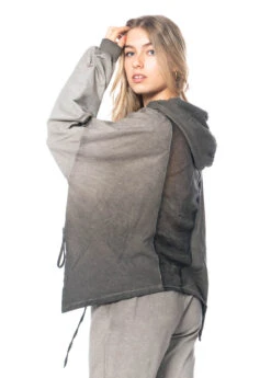 LA HAINE INSIDE US, Kurzer Pullover Mit Verwaschenem Farbverlauf 4V LW573 -Kleider Geschaft lw573 m 7