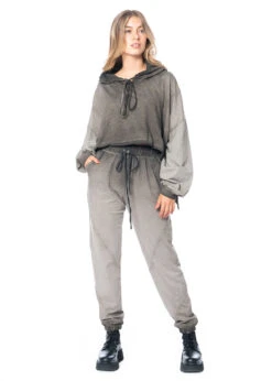 LA HAINE INSIDE US, Lange Hose Mit Verwaschenem Farbverlauf 4V LW575