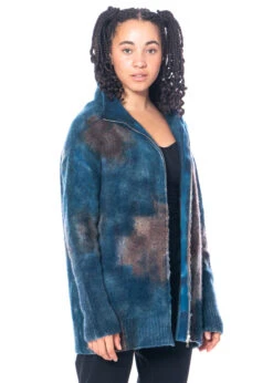 Fissore, Kaschmir Cardigan Mit Reißverschluss Marianne 25 -Kleider Geschaft marianne 25 5 1