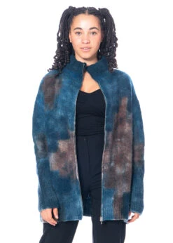 Fissore, Kaschmir Cardigan Mit Reißverschluss Marianne 25 -Kleider Geschaft marianne 25 1