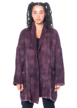 Fissore, Lange Und Edle Kaschmirjacke Mit Schalkragen -Kleider Geschaft marianne 3 4 1