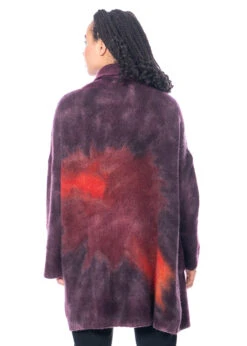 Fissore, Lange Und Edle Kaschmirjacke Mit Schalkragen -Kleider Geschaft marianne 3 5 1