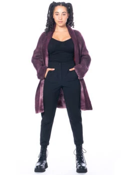 Fissore, Lange Und Edle Kaschmirjacke Mit Schalkragen -Kleider Geschaft marianne 3 8