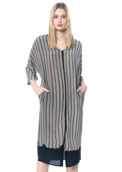 Annette Görtz, Seidenkleid Meta1 In Natürlichen Farben