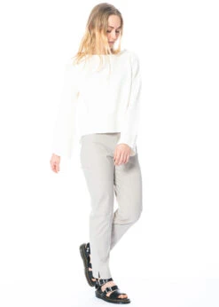 MINX, Hose Moses 33 MINX, Hose Moses -Kleider Geschaft moses light grey und white 2