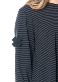 PLUSLAVIE PLÜ, Langärmeliges Tunikashirt N's SHIRT -Kleider Geschaft n s shirt 5035 5