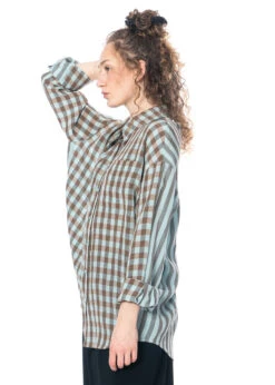 Annette Görtz, Oversize Hemdbluse Navy Aus Viskose -Kleider Geschaft navy gr. s 60 pool m. winto u. delta tong 3