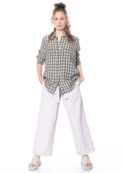 Annette Görtz, Oversize Hemdbluse Navy Aus Viskose -Kleider Geschaft navy m. jump u. delta tong 1