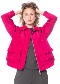 ULI SCHNEIDER, Blouson Aus Recyceltem Nylon Mit Taschen -Kleider Geschaft nehmen wir das 1