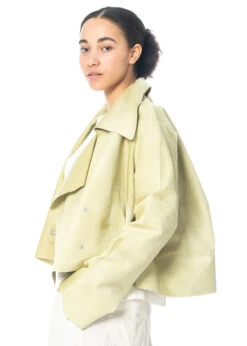 Annette Görtz, Luxuriöse Kalbslederjacke Ole Mit Reverskragen -Kleider Geschaft ole 4 1