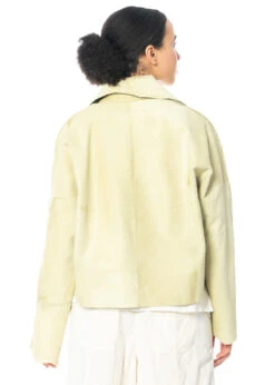 Annette Görtz, Luxuriöse Kalbslederjacke Ole Mit Reverskragen -Kleider Geschaft ole 8 1