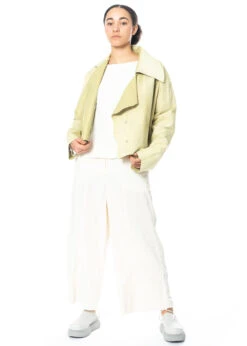 Annette Görtz, Luxuriöse Kalbslederjacke Ole Mit Reverskragen -Kleider Geschaft ole 1