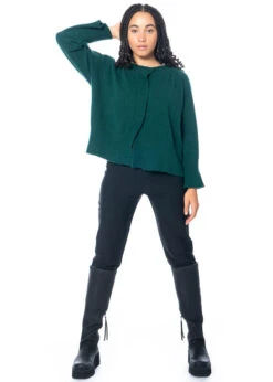 Knit Knit, Strickjäckchen Mit Hoch Geripptem Saum