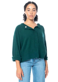 Knit Knit, Strickjäckchen Mit Hoch Geripptem Saum -Kleider Geschaft ottanio m f1 6 1