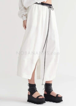 SYMETRIA, Lässige Hose Mit Tiefem Schritt -Kleider Geschaft ozone panti 2