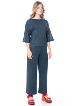 PLEATS PLEASE ISSEY MIYAKE, Hose COTTON ROW -Kleider Geschaft pp36jf613 m. 36jk611 gr. 5 3